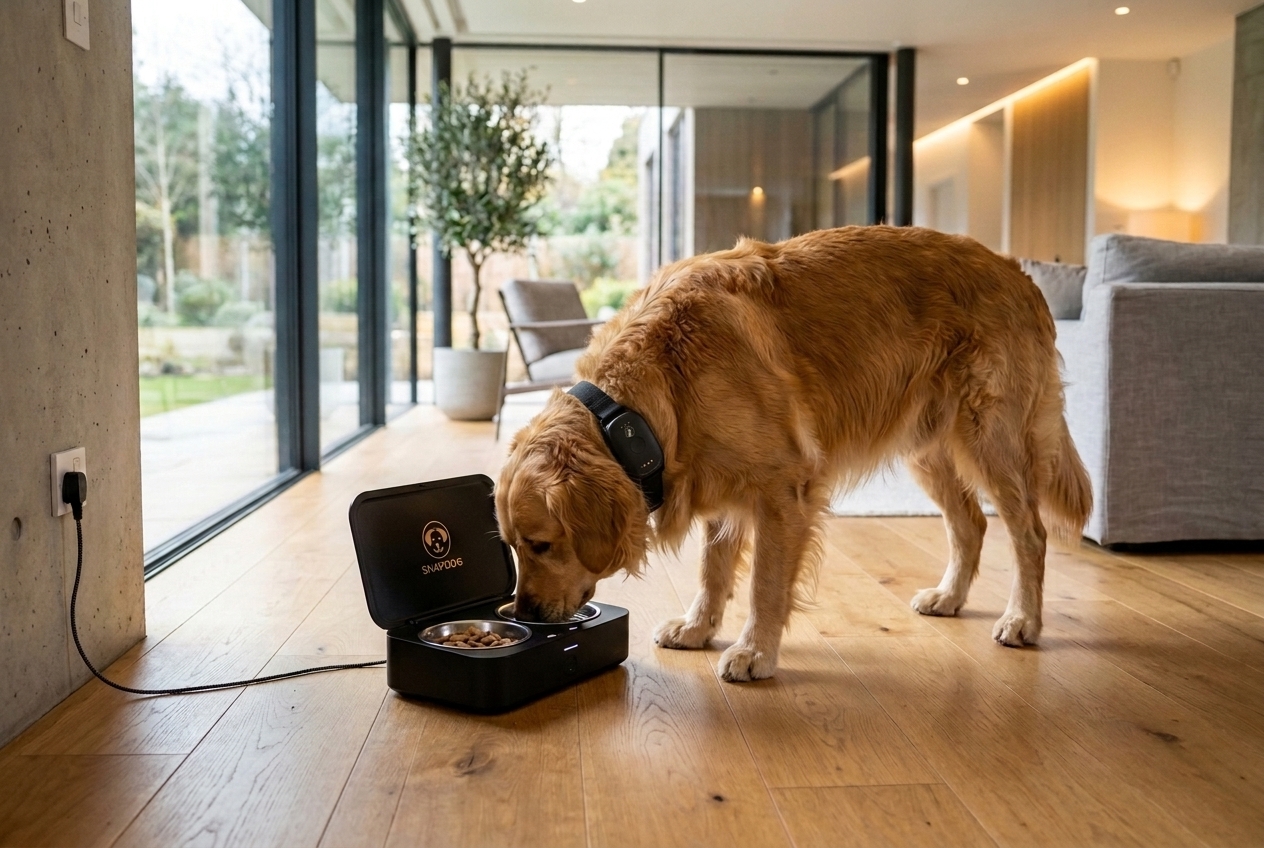 SnapDog Bowl in use