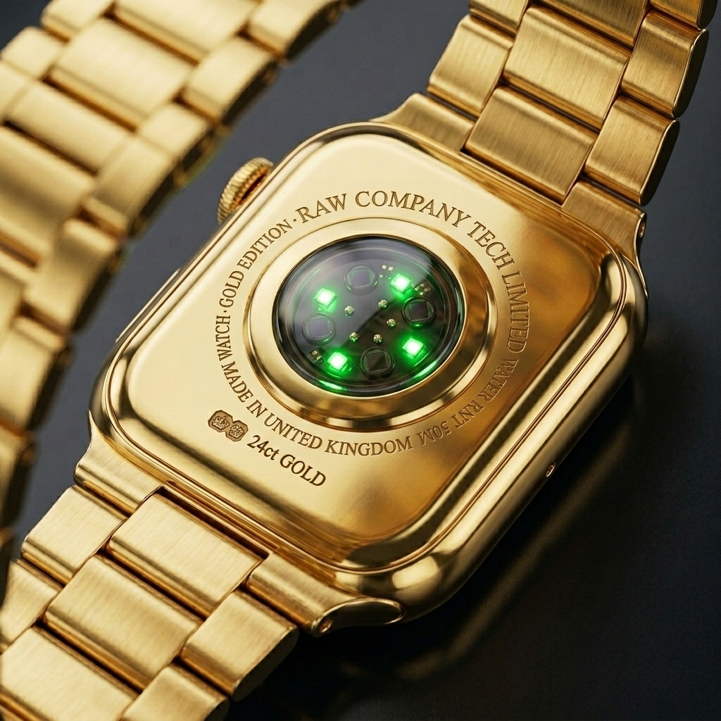 Solid 24ct Gold Edition engraved back